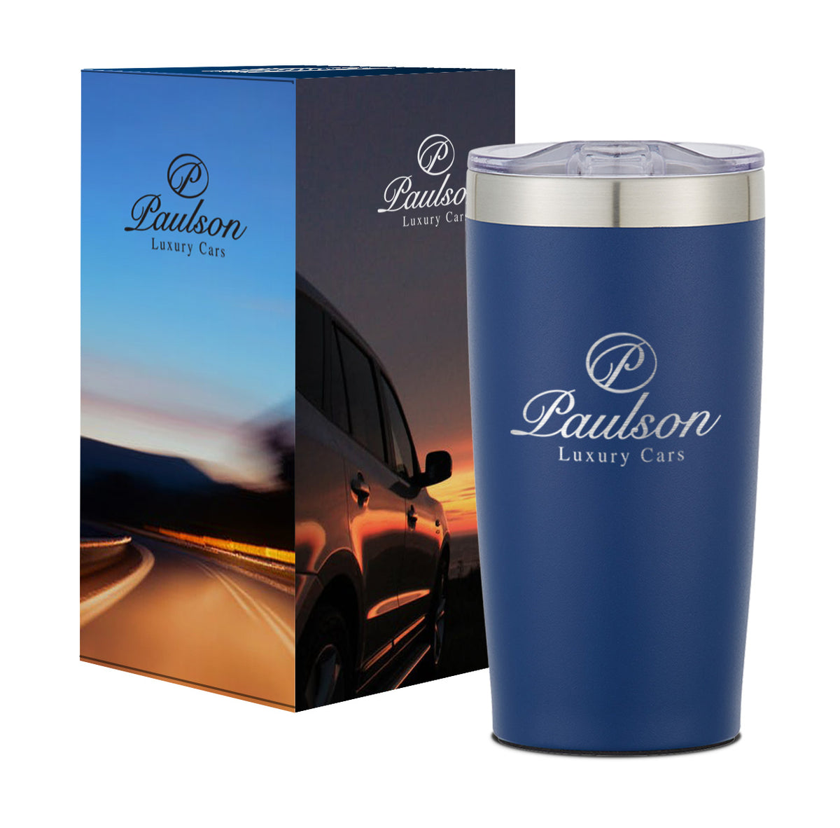 20 Oz. Two-Tone Himalayan Recycled Tumbler With Custom Box