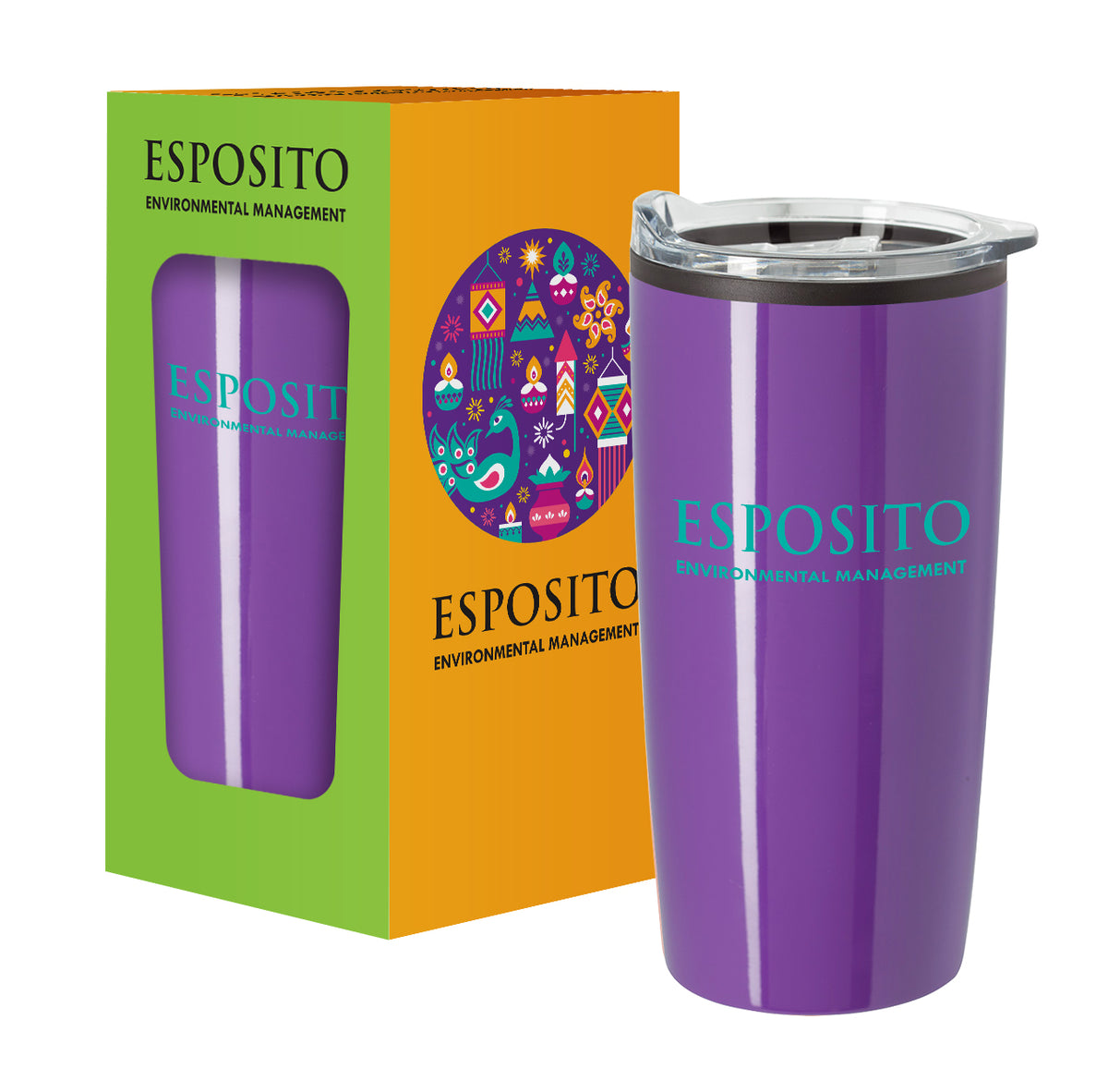 Custom logo 20 Oz. Elate Himalayan Tumbler With Custom Window Box