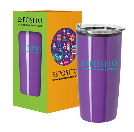 Custom logo 20 Oz. Elate Himalayan Tumbler With Custom Window Box