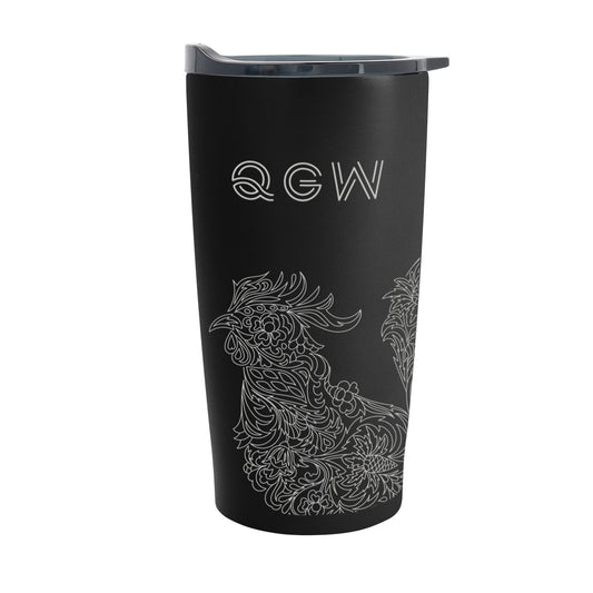 Custom logo 20 Oz. Full Laser Himalayan Recycled Tumbler