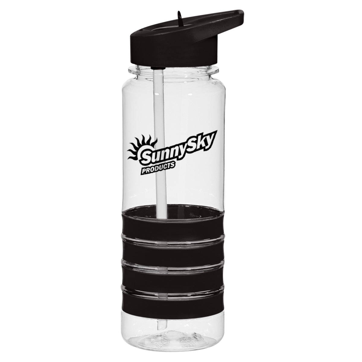 Custom logo 24 Oz. Banded Gripper Bottle