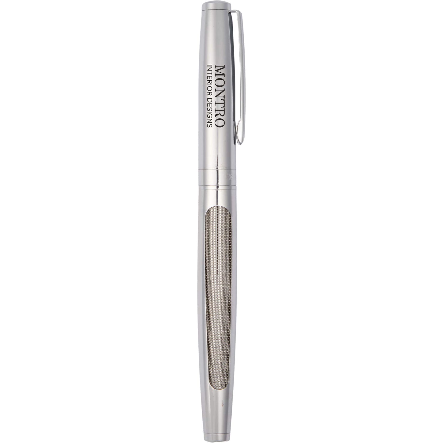 Custom logo Luxe Recycled Stainless Steel Roller Ball