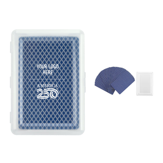 Custom logo America250™ Playing Cards In Case
