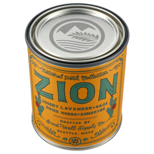 Custom logo Zion National Park 14 oz Candle