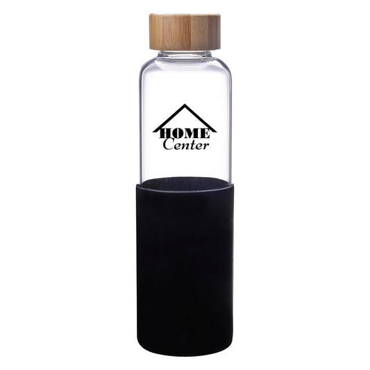 Custom logo 20 Oz. James Glass Bottle