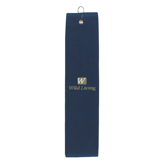 Folded Golf Towel
