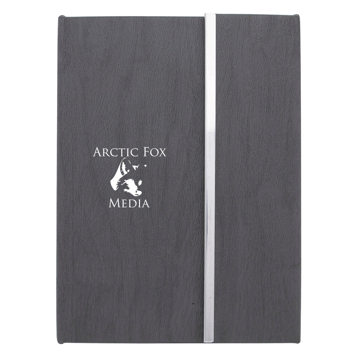 Custom logo Woodgrain Padfolio With Sticky Notes And Flags