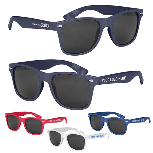 Custom logo America250™ Malibu Sunglasses