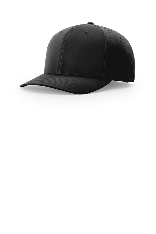 Custom logo Richardson Laser Perf R-Flex Snapback 632 in Black
