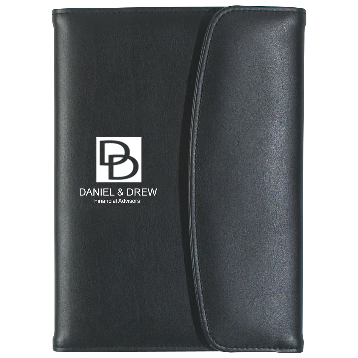 Custom logo Leather Look Portfolio