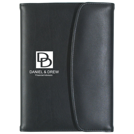 Custom logo Leather Look Portfolio