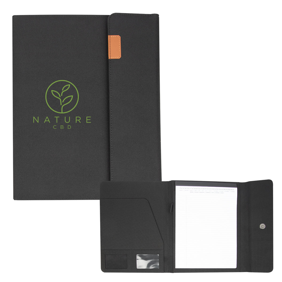 Custom logo Paragon Padfolio With rPET Material