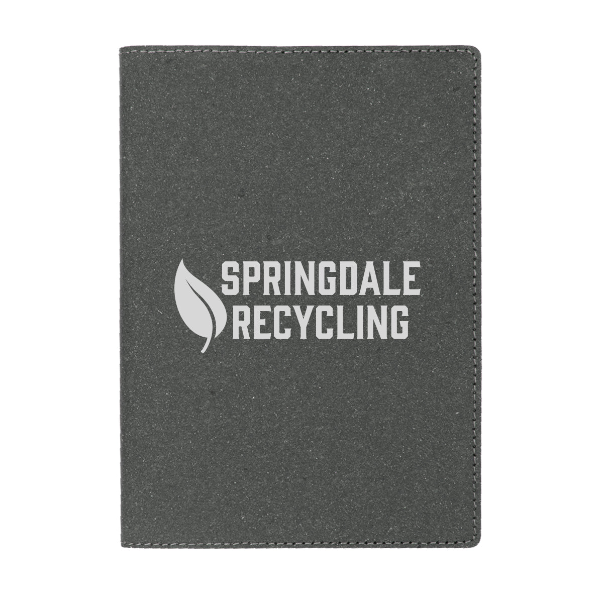 Custom logo Rochester Recycled Leather Journal
