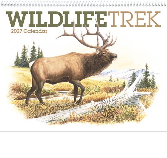 Wildlife Trek - Spiral Calendar