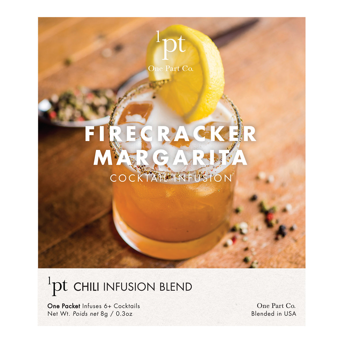 Custom logo Firecracker Margarita Cocktail Infusion Drink Packet