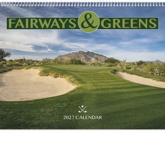 Fairways & Greens - Spiral Calendar