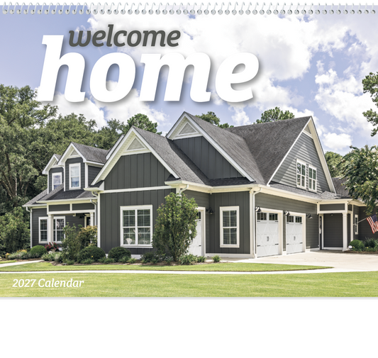 Welcome Home - Spiral Calendar