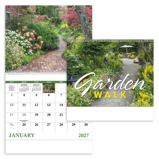 Garden Walk - Spiral Calendar