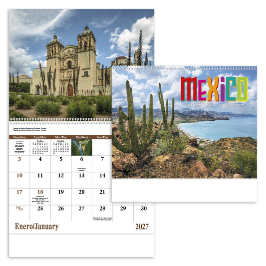 Mexico - Spiral Calendar