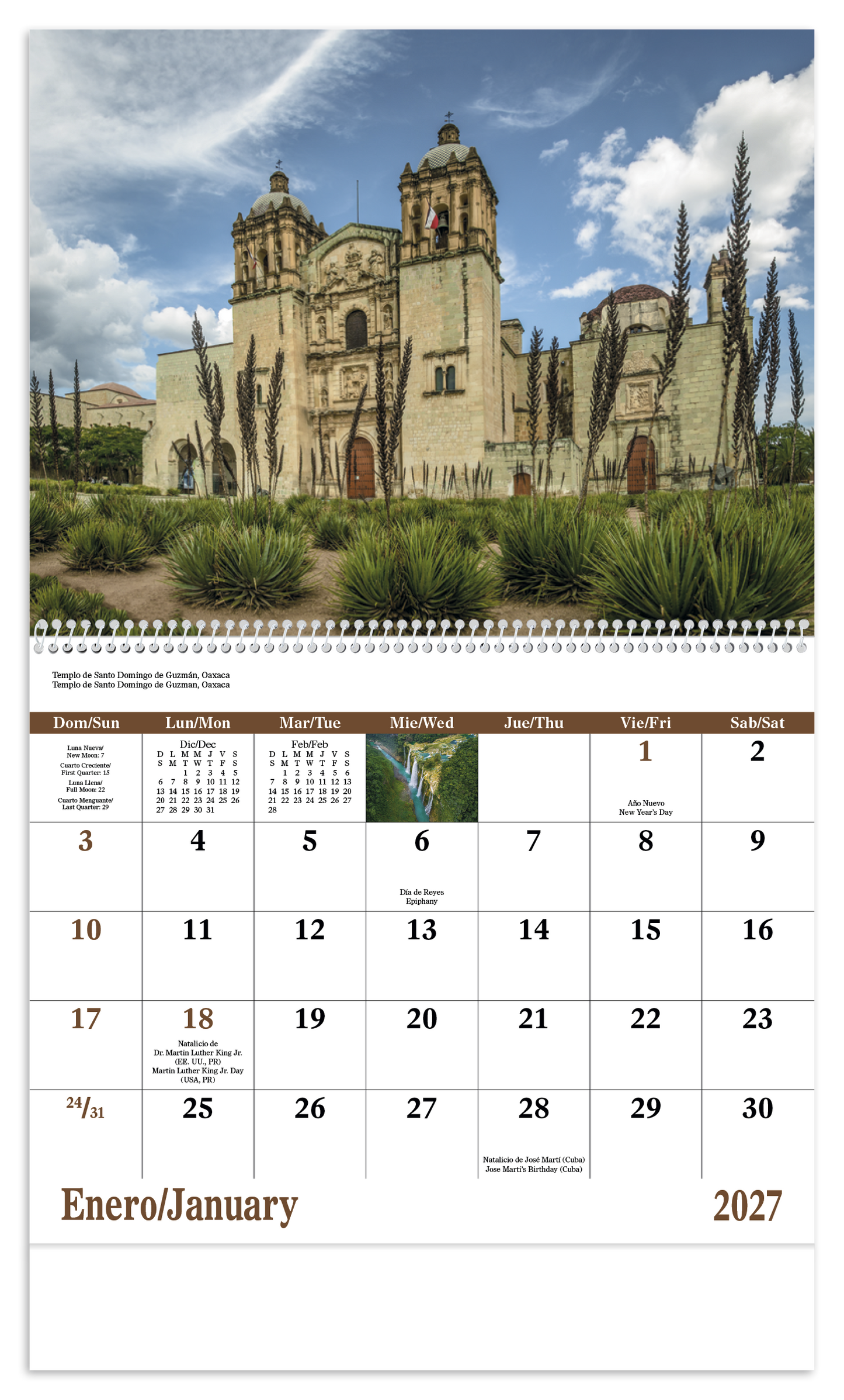 Mexico - Spiral Calendar