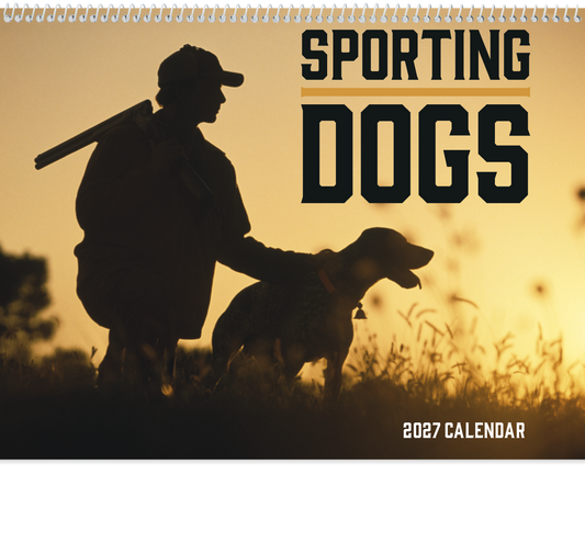 Sporting Dogs - Spiral Calendar