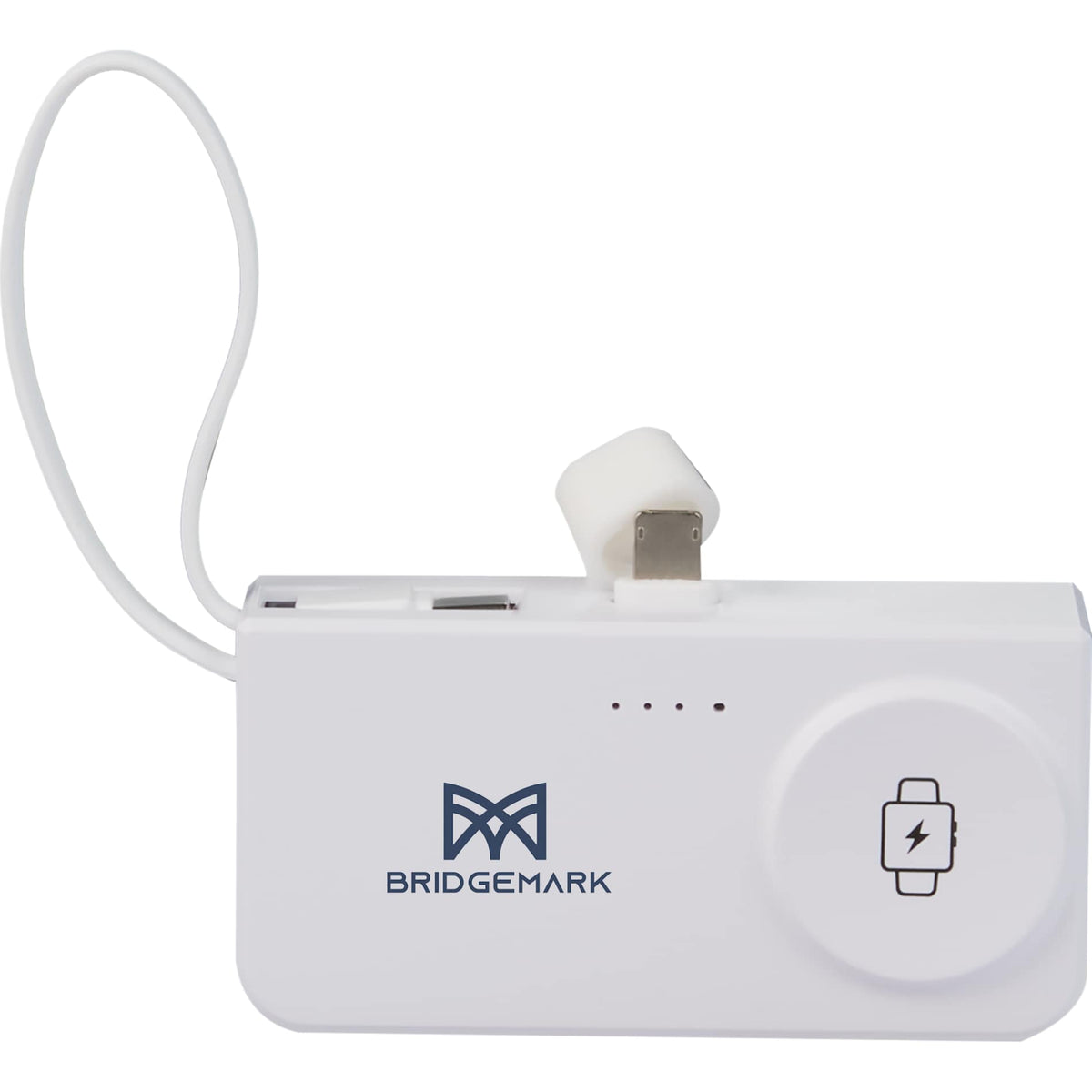 Custom logo Hue Plus 5000 mAh Power Bank with Watch Charger