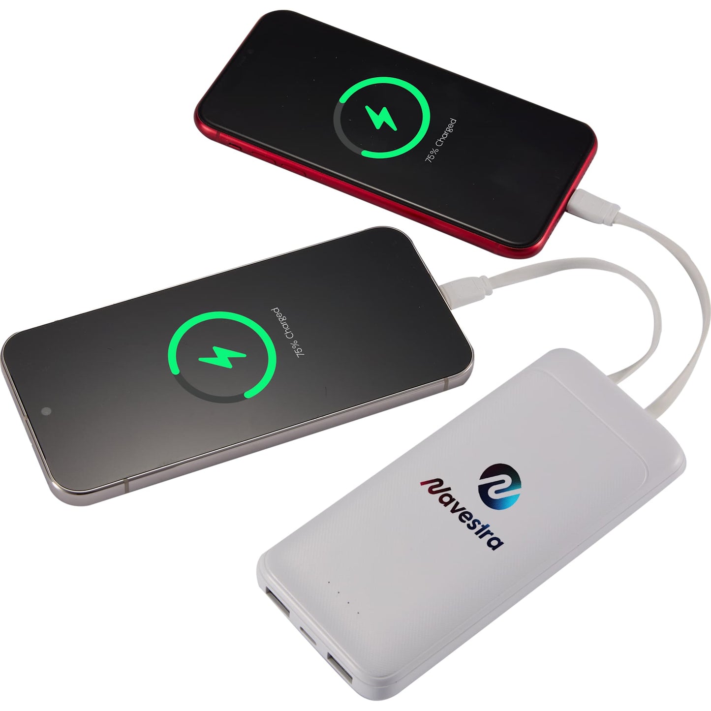 Pwr Pal 10000 mAh Power Bank with Integrated Cable