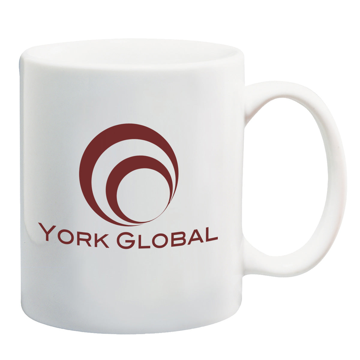 Custom logo 11 Oz. White Ceramic Mug