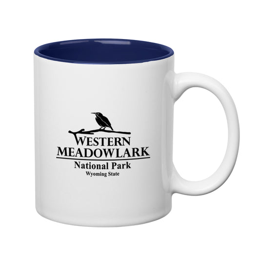 Custom logo 11 Oz. Hughes Stoneware Mug With C-Handle