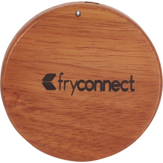 Custom logo FSC® 100% Wood Wireless Charging Pad