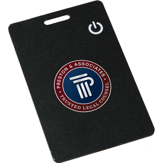 Custom logo Find My Wallet Bluetooth Tracker