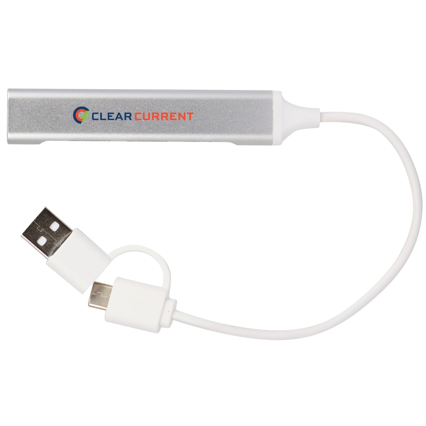 Aluminum 4-Port USB-A and C Hub