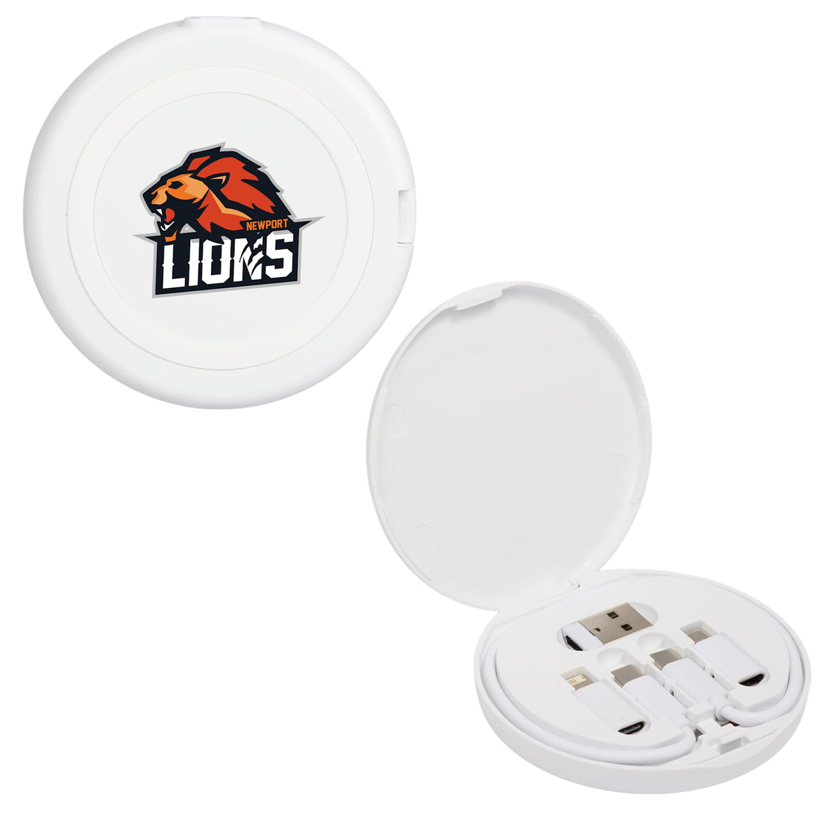 Custom logo Pad Pal 15W Wireless Charging Pad and 65W Cable Ki