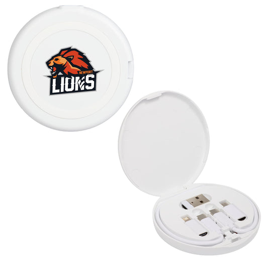 Custom logo Pad Pal 15W Wireless Charging Pad and 65W Cable Ki