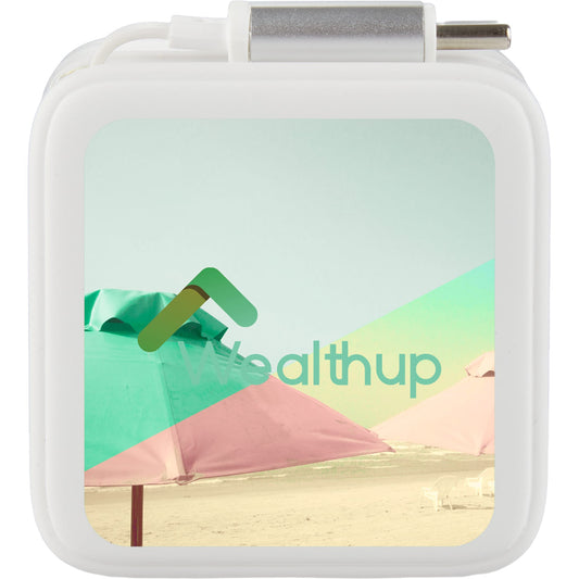 Custom logo ETL Listed 20W Wall Charger with Retractable Cable