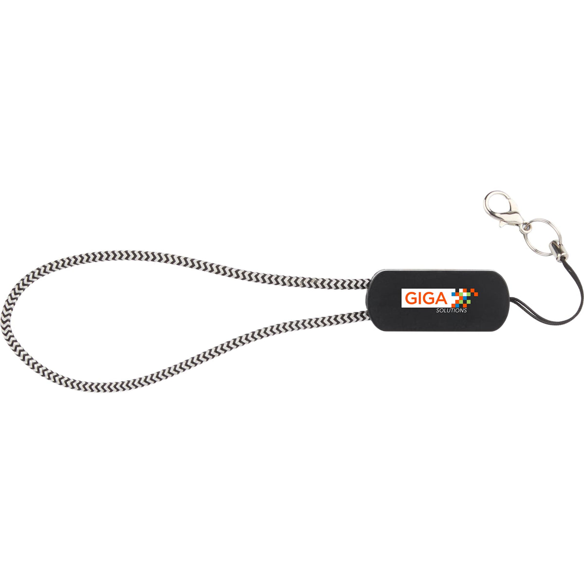 Custom logo Wrist Link 5-in-1 65W PD Charging Cable Lanyard