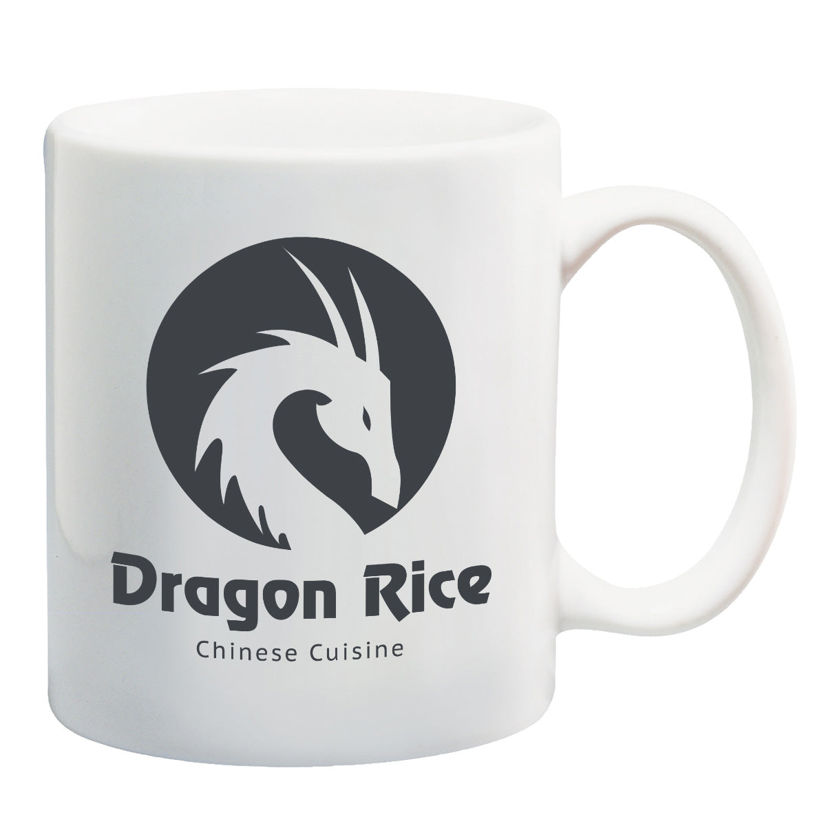 Custom logo 11 Oz. Vitrified Ceramic Mug