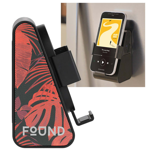 Custom logo Phone Grip Outdoor Magnetic Bluetooth Speaker
