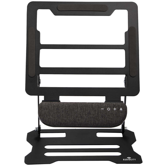 Custom logo Elevate Laptop Stand and Bluetooth Speaker