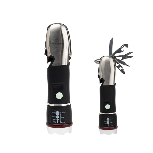 Custom logo Emergency COB Flashlight Multi-Tool 2.0