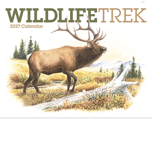 Wildlife Trek - Stapled Calendar