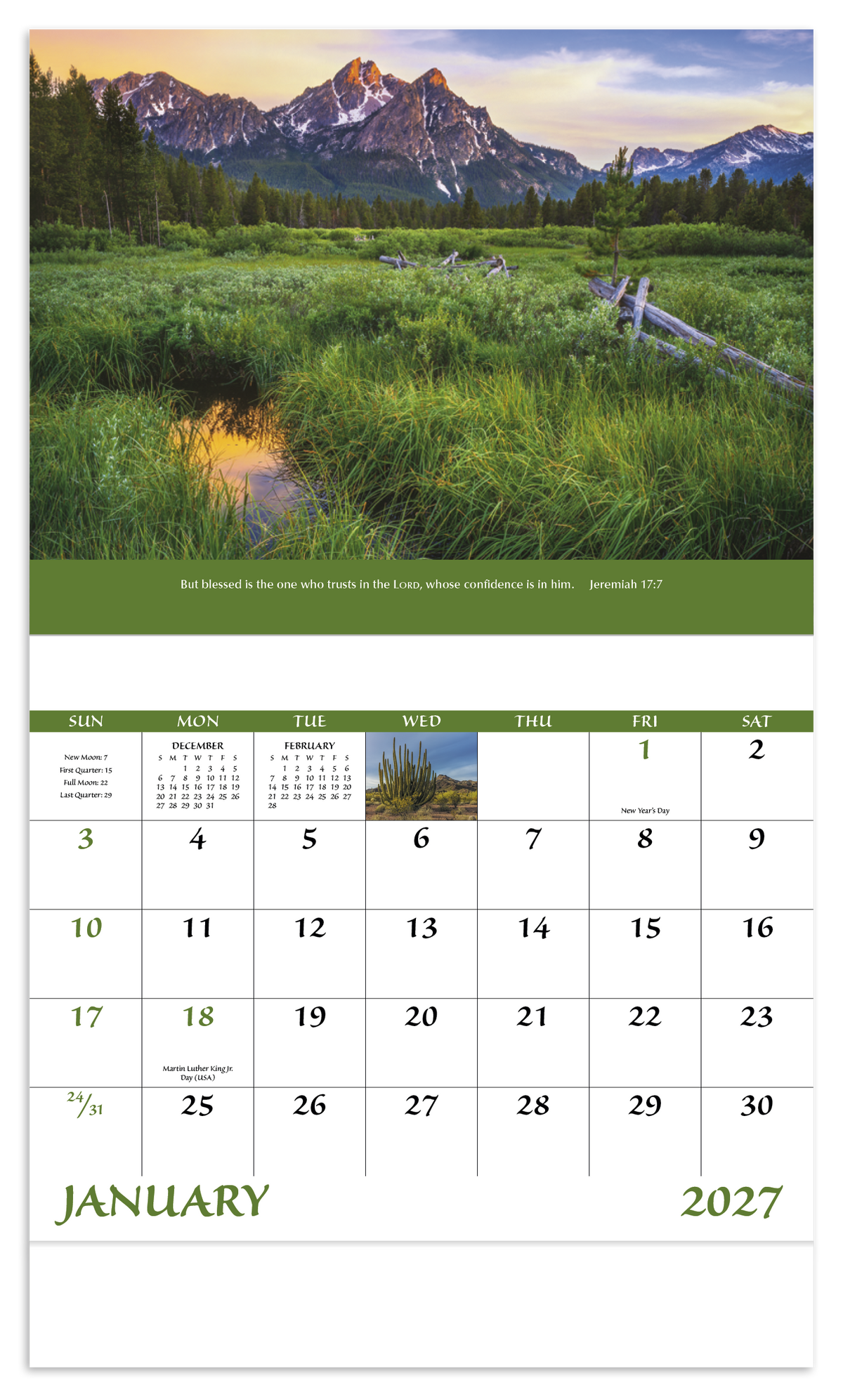 Custom logo Eternal Word - Stapled Calendar