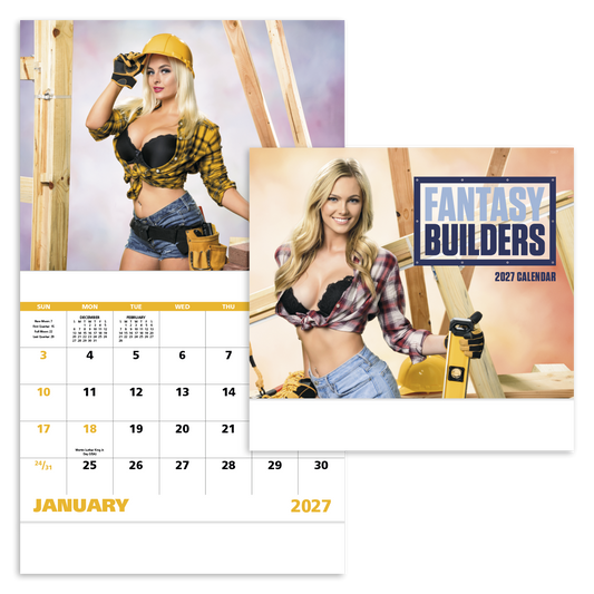 Fantasy Builders - Stapled Calendar