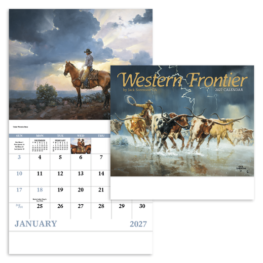 Western Frontier - Stapled Calendar