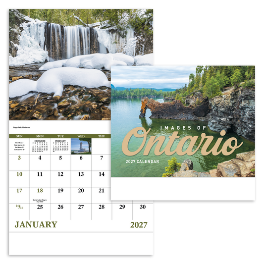 Images of Ontario - Stapled Calendar