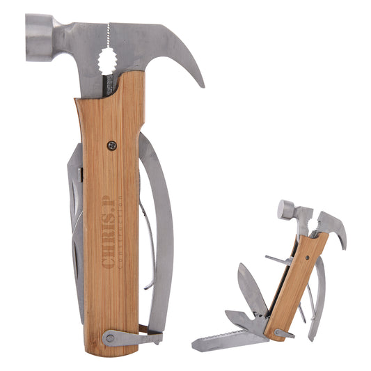 Custom logo 12-IN-1 MULTI-FUNCTIONAL WOOD HAMMER
