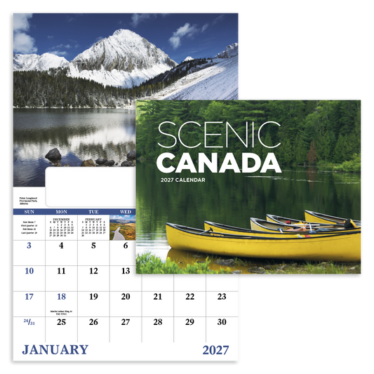 Scenic Canada - Window Calendar
