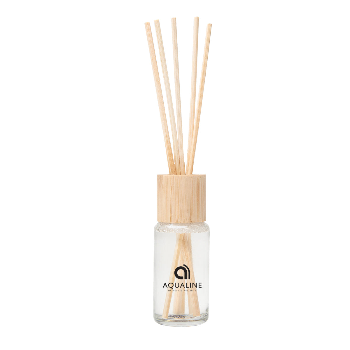 Custom logo Aromatic Reed Diffuser With Bamboo Lid