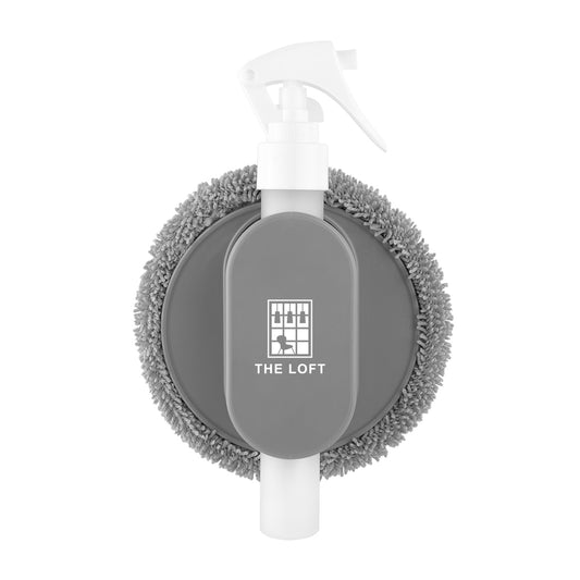 Custom logo All-In-One Refillable Spray Bottle & Cleaning Cloth