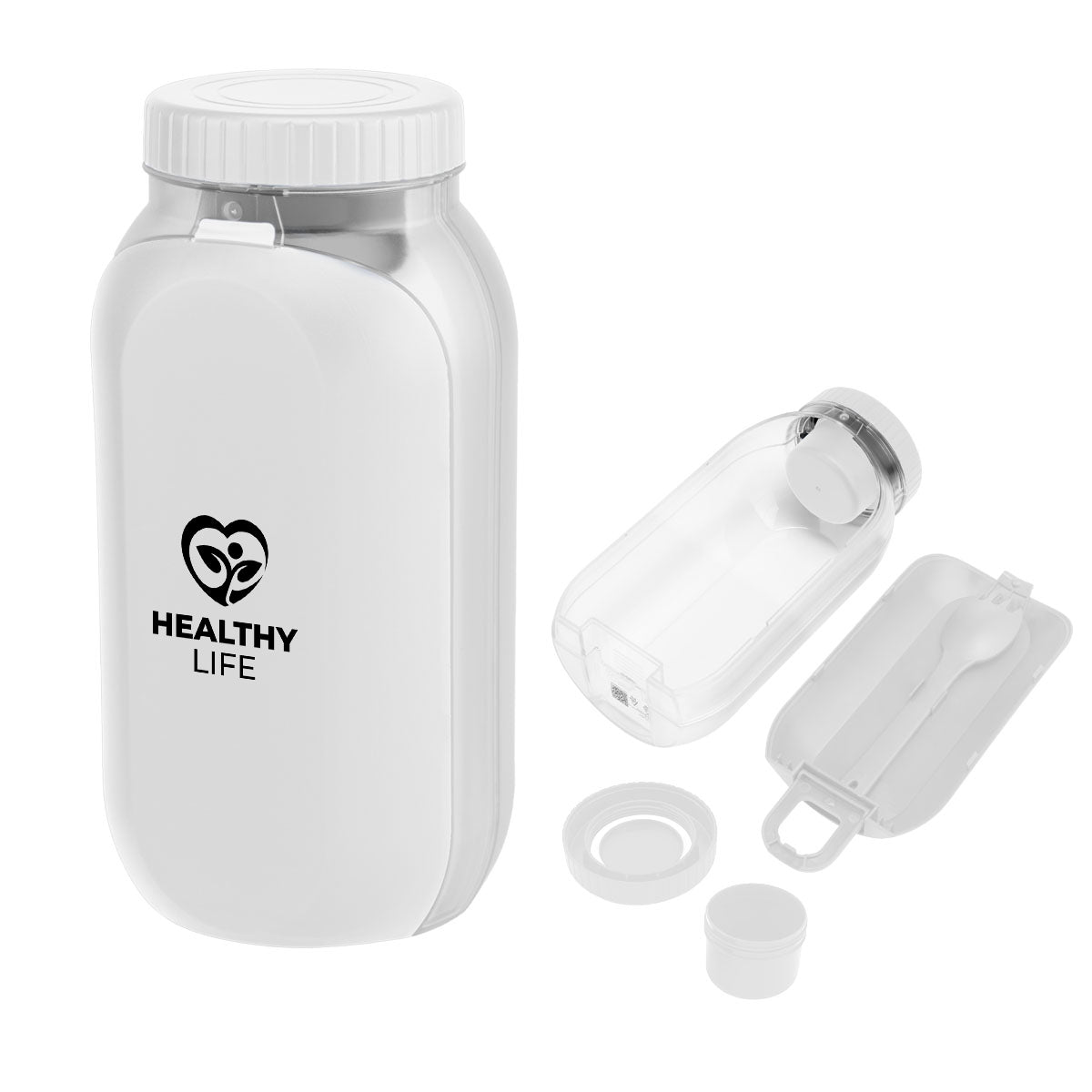 Recycled Bento Bottle Salad Shaker